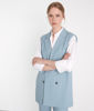 Picture of CELADON SLEEVELESS SUIT JACKET AVA